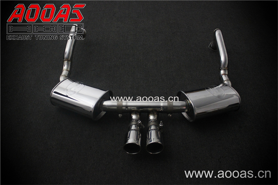 Porsche 981 Cayman All SS304 / Muffler System 